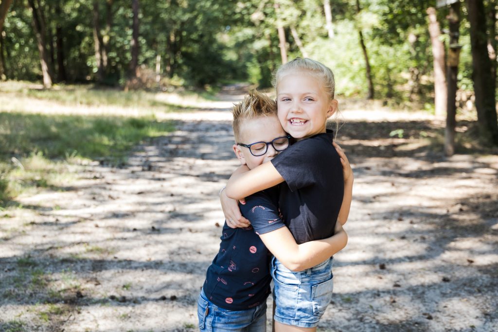 Een fotosessie met kinderen