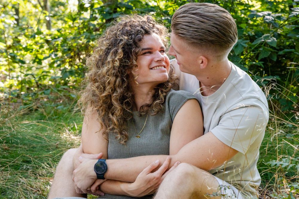 Samen op de foto